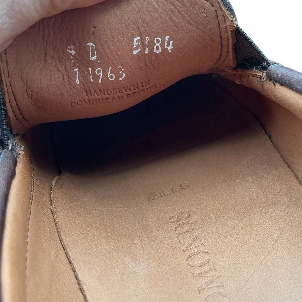 NWT Allen Edmonds Paxton Lace-up Sneaker Brown Leather Slip-On Loafers 9D‎
